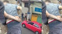 Veja momento em que carro roubado com bebê de 2 meses é recuperado por PMs