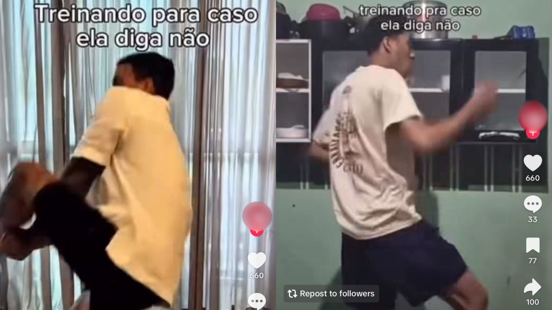 CASO ELA DIGA NÃO