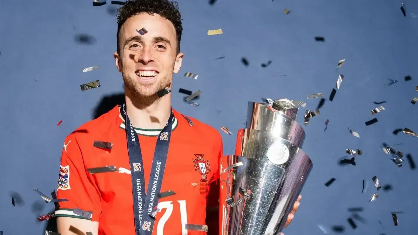 Diogo Jota defendia a seleção portuguesa
