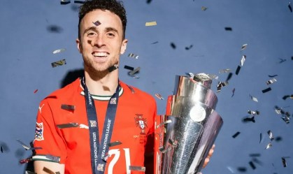 Diogo Jota defendia a seleção portuguesa