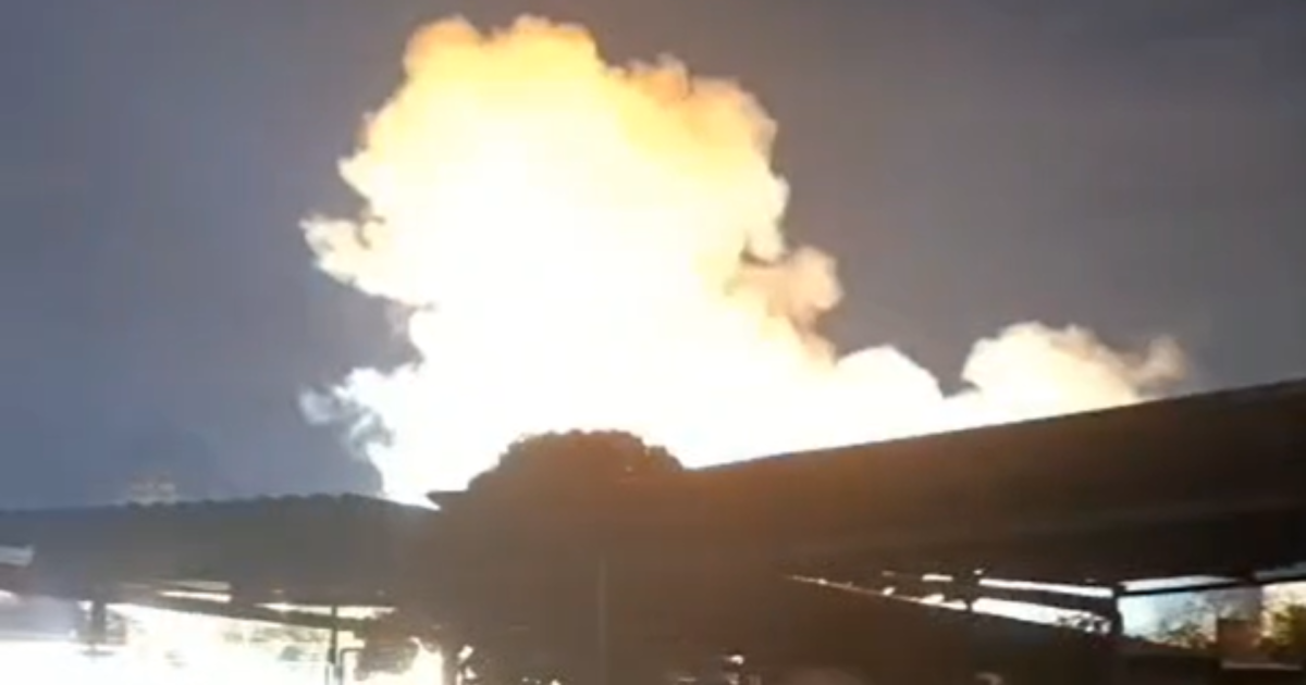 Explosão e incêndio em trem da SuperVia assusta moradores do Rio