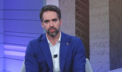 Eduardo Leite (PSD), governador do Rio Grande do Sul, em entrevista à CNN