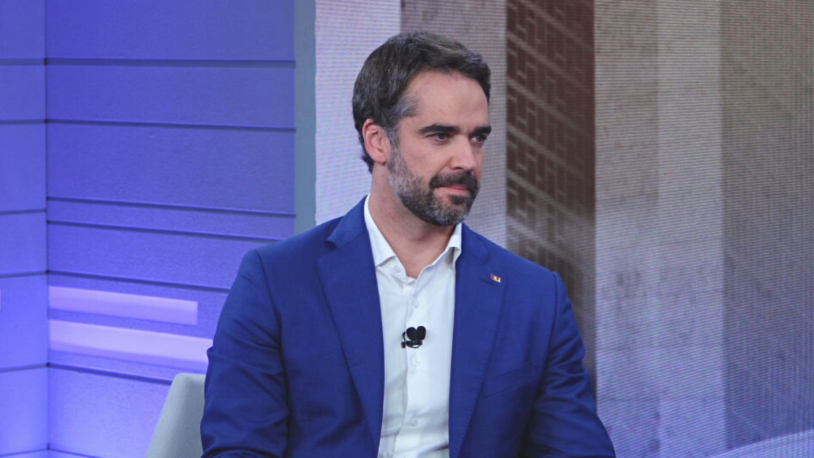 Eduardo Leite (PSD), governador do Rio Grande do Sul, em entrevista à CNN