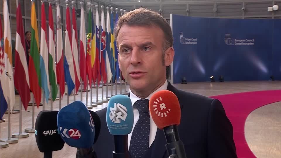 EU must put in place 90 bln euro loan for Ukraine, Macron says