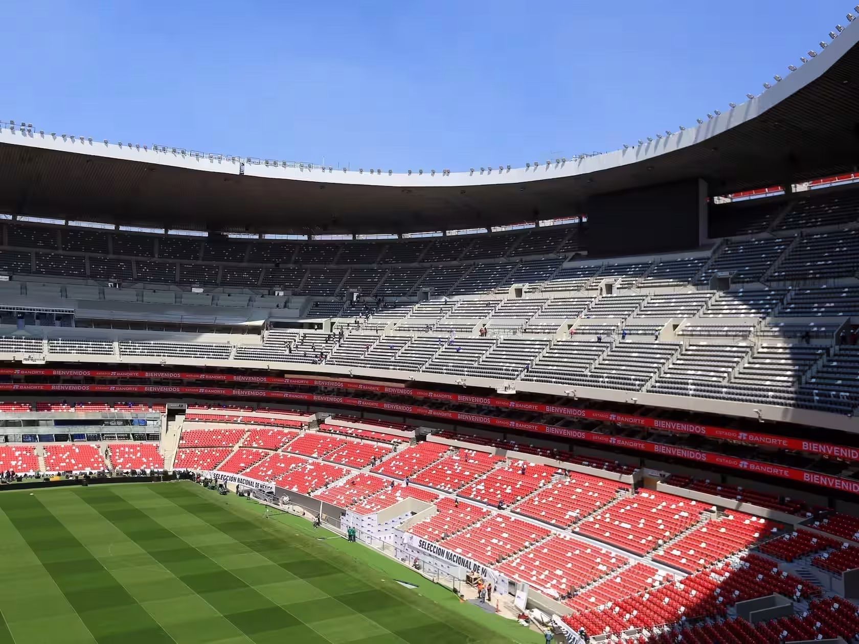 Estádio Azteca reabre e inicia contagem regressiva para a Copa do Mundo