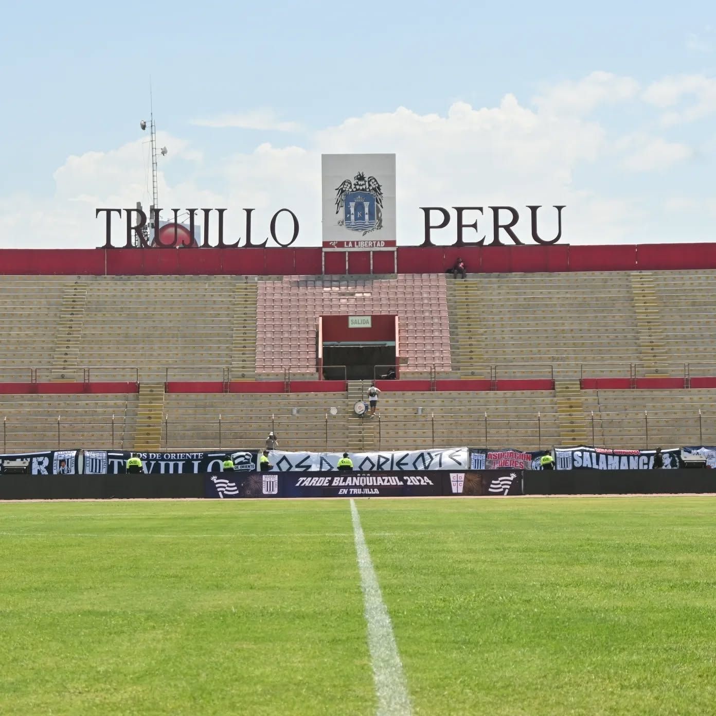 Estádio Mansiche, em Trujillo, no Peru.