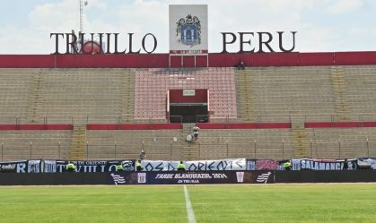 Estádio Mansiche, em Trujillo, no Peru.