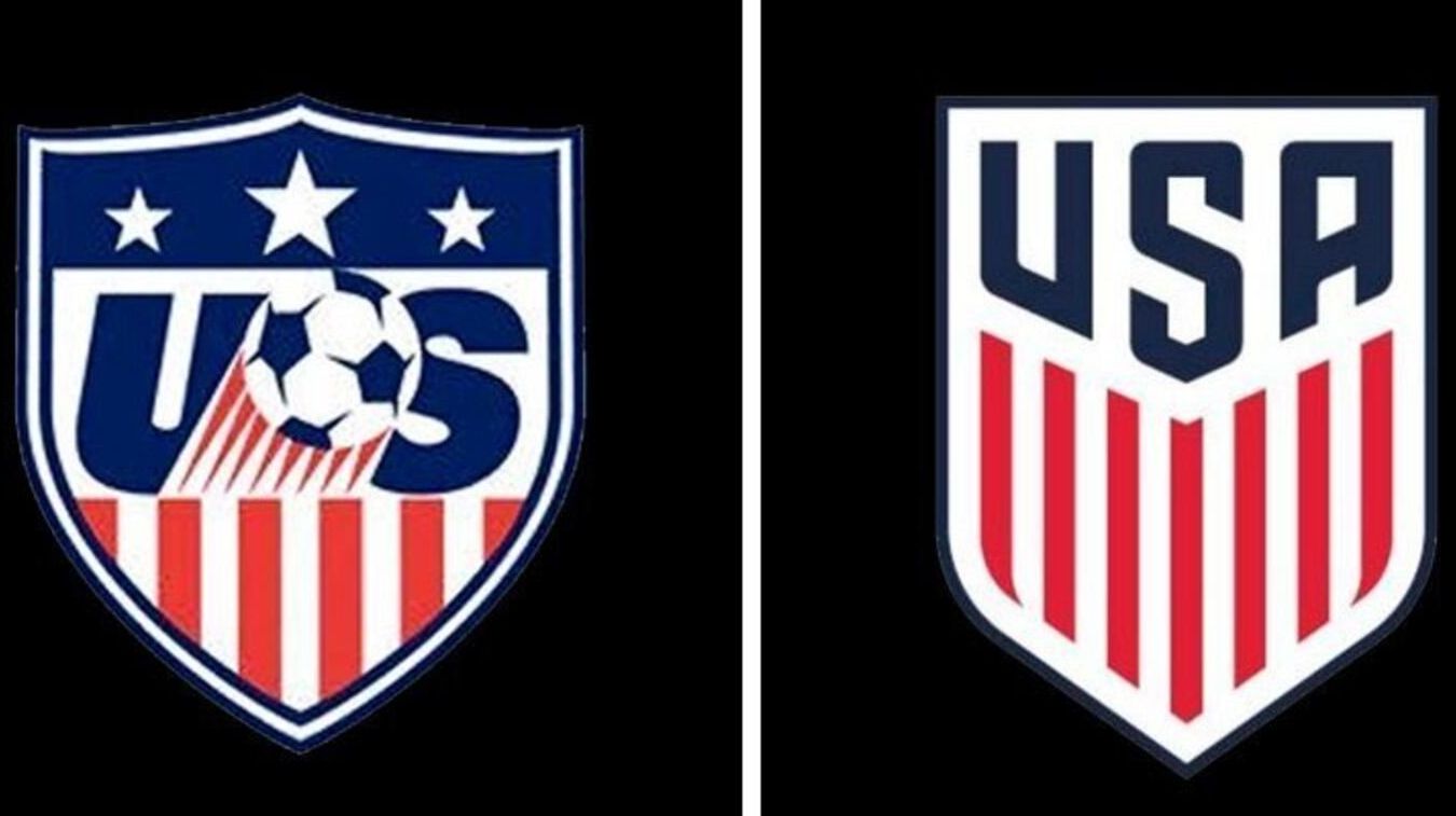 Evolução do escudo dos Estados Unidos • Reprodução