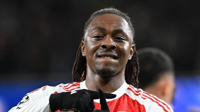 Eze, atacante do Arsenal