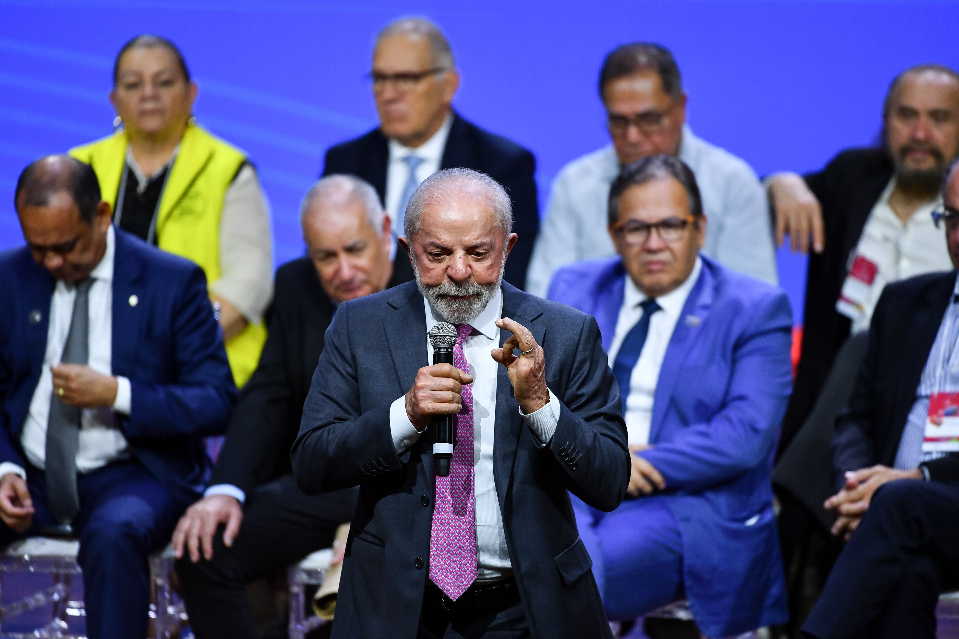 O presidente Luiz Inácio Lula da Silva (PT)