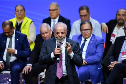 O presidente Luiz Inácio Lula da Silva (PT)