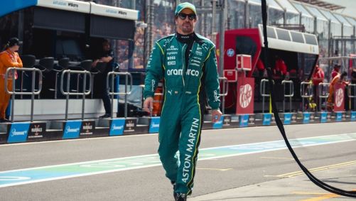 Fernando Alonso, da Aston Martin
