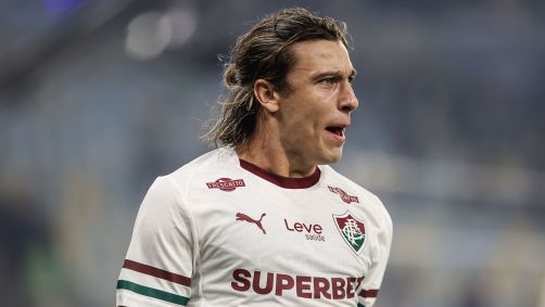 Comemoração do Canobbio em Vasco x Fluminense