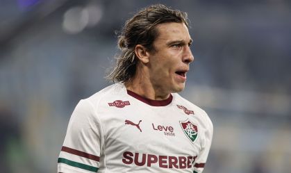 Comemoração do Canobbio em Vasco x Fluminense