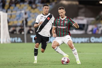 Foto do duelo Fluminense x Vasco