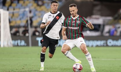 Foto do duelo Fluminense x Vasco