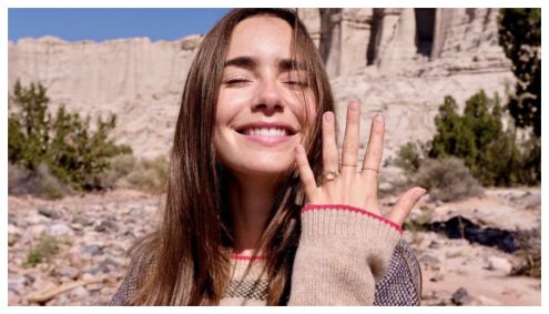 Lily Collins fala sobre amor dentro e fora do estúdio de "Emily em Paris"