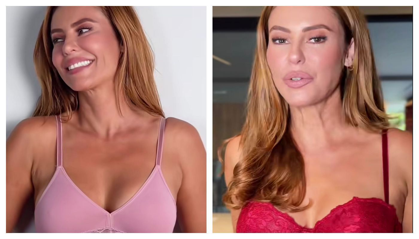 Paolla Oliveira posa com diferentes roupas íntimas no Instagram • Paolla Oliveira / Instagram