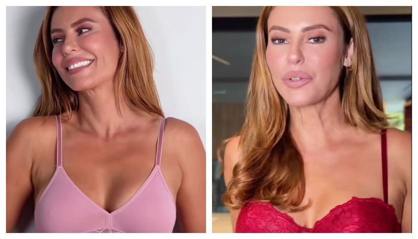 Paolla Oliveira posa com diferentes roupas íntimas no Instagram • Paolla Oliveira / Instagram