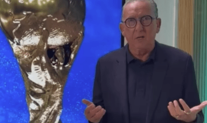 Galvão Bueno lamenta Itália fora da Copa