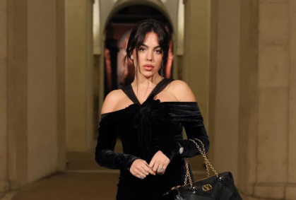 Georgina Rodríguez marca presença em desfile da Valentino em Roma; veja
