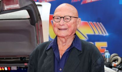 James Tolkan durante musical de "De Volta Para o Futuro", em NY (2023)