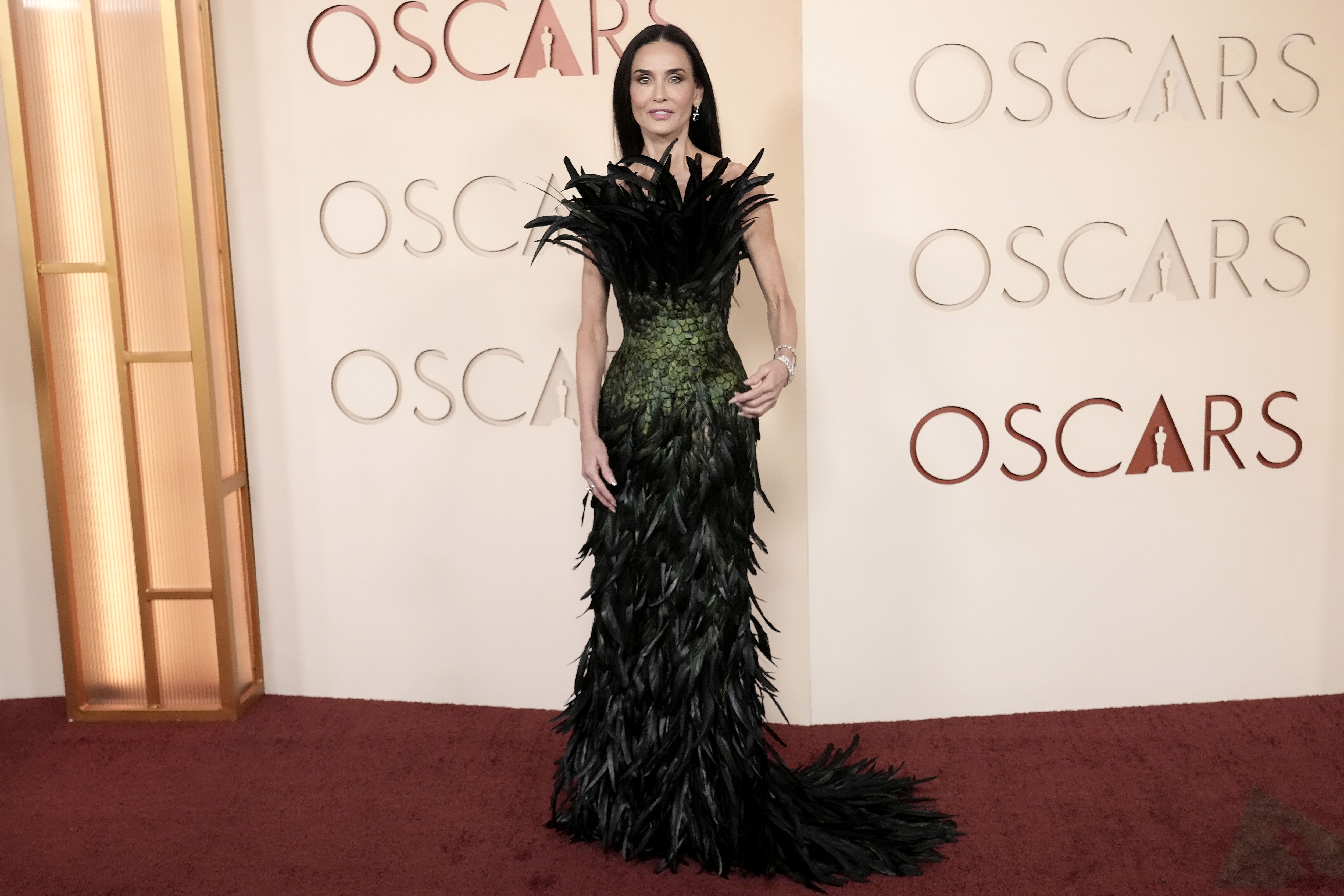 Demi Moore no Oscar 2026 • Jeff Kravitz/FilmMagic