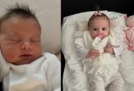 Amanda Kimberlly resgata fotos de Helena recém-nascida, filha com Neymar