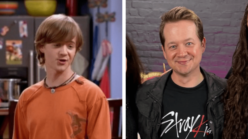 Jason Earles em "Hannah Montana" e 20 anos depois • Reprodução/Disney/Instagram/Jason Earles