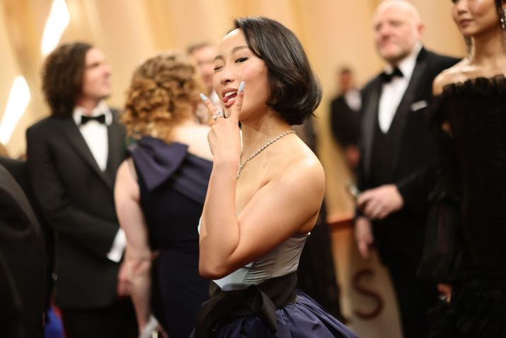 Ji-young Yoo no Oscar 2026 • Emma McIntyre/Getty Images