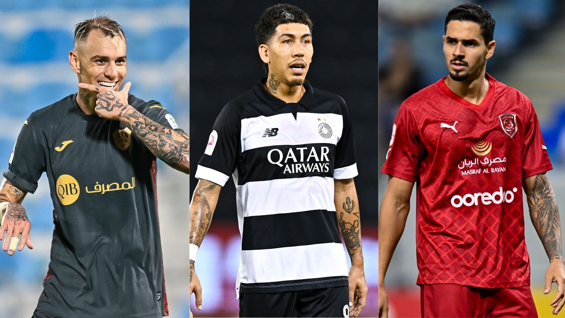 Jogadores no Oriente Médio