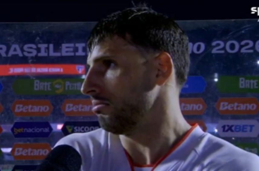 Jonathan Calleri, atacante do São Paulo