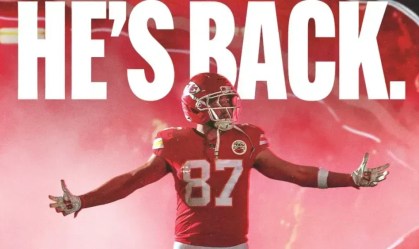 Anúncio do Kansas City Chiefs da renovação de Travis Kelce para 2026