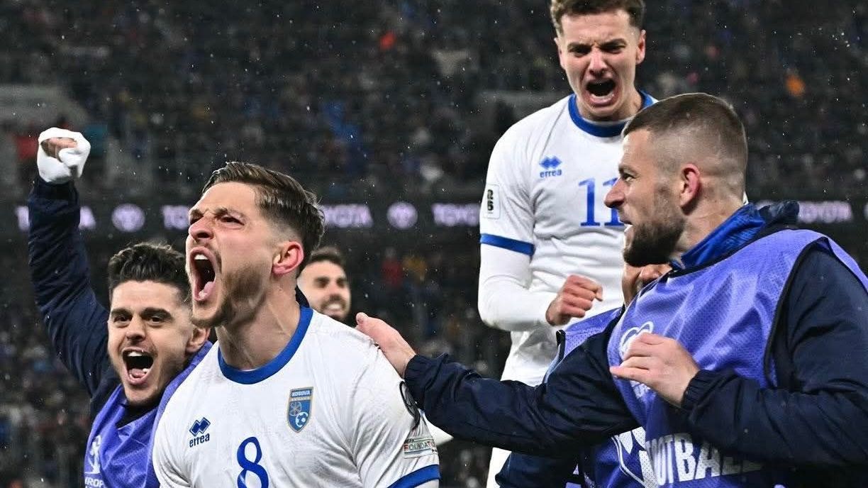 Kosovo a um jogo de uma classificação para a Copa do Mundo