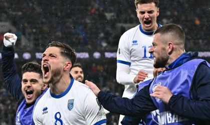 Kosovo a um jogo de uma classificação para a Copa do Mundo