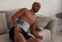 Vídeo mostra Lucas Moura, do São Paulo, após fratura na costela