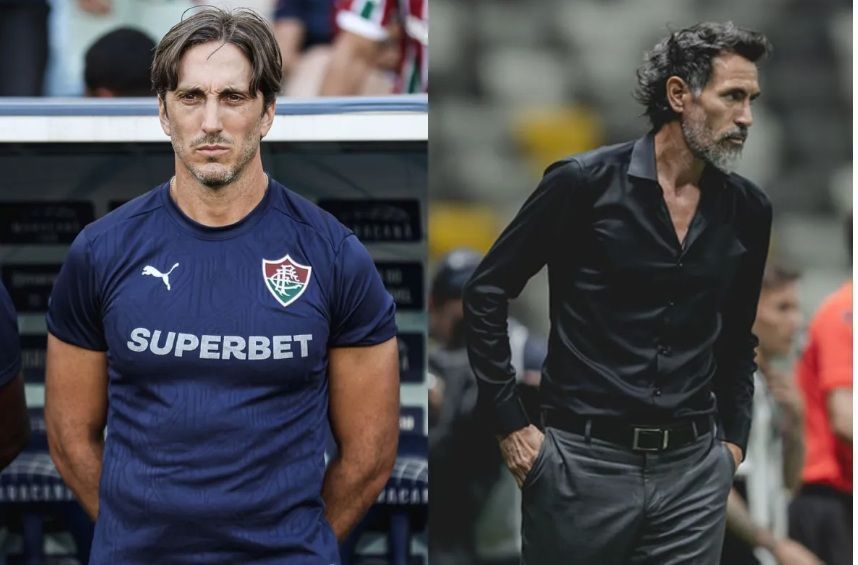 Luís Zubeldía e Eduardo Dominguez vão protagonizar duelo dos técnicos argentinos no Maracanã