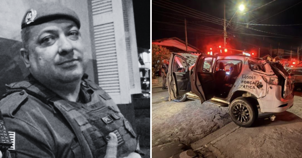 Cabo da PM morre em acidente com viatura durante perseguição em SP