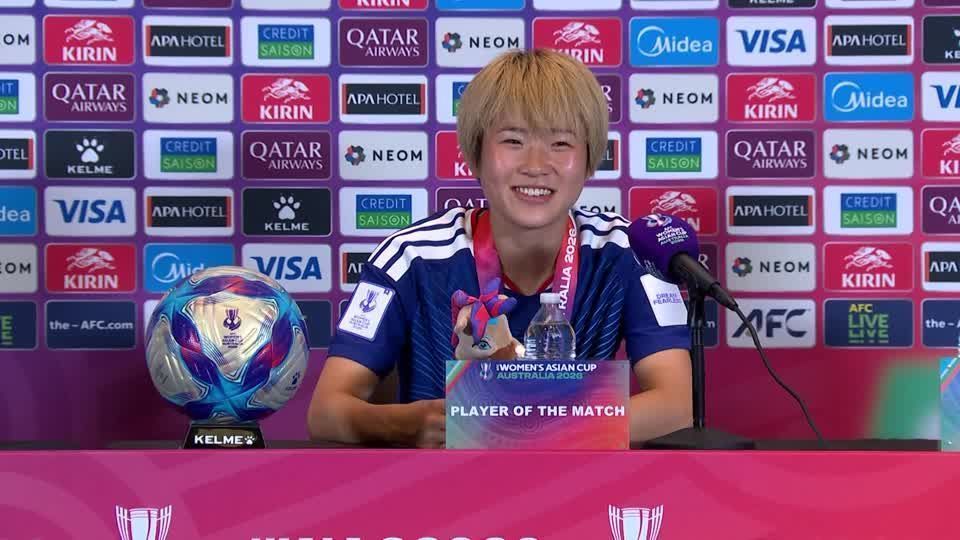 Maika Hamano foi autora do gol do título • Reuters