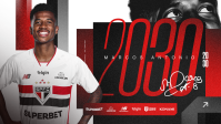 São Paulo anuncia renovação, e Marcos Antonio celebra: "Muito feliz"