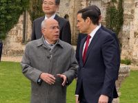 Marco Rubio e Mauro Vieira discutem crime organizado durante reunião do G7
