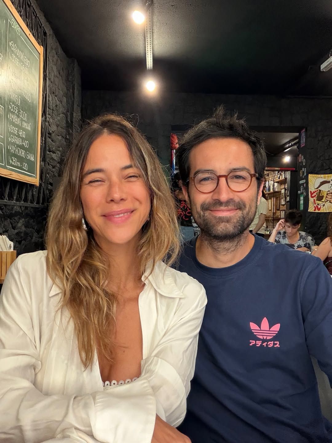 Miá Mello e o marido, Lucas Melo