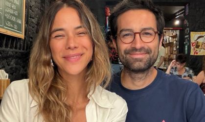 Miá Mello e o marido, Lucas Melo
