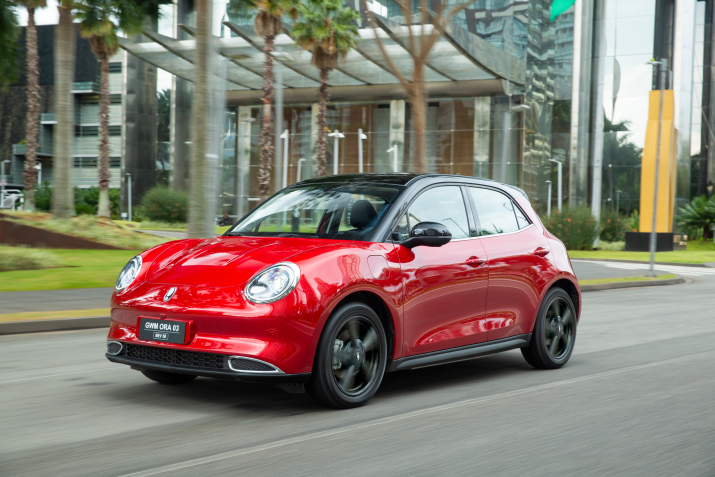 GWM Ora 03 BEV58: carro perde versões • Divulgação
