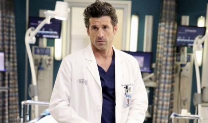 Patrick Dempsey como doutor Derek Shepherd em "Grey´s Anatomy"