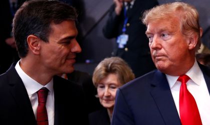 Pedro Sánchez e Donald Trump