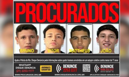 Menor articulou estupro coletivo no Rio, segundo polícia