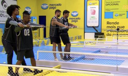 Prova do Líder, Jonas e Cowboy contra Breno e Leandro