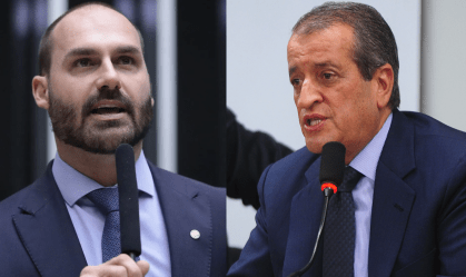 Imagem de destaque do post: Reunião entre Eduardo e Valdemar acaba sem definição sobre SP