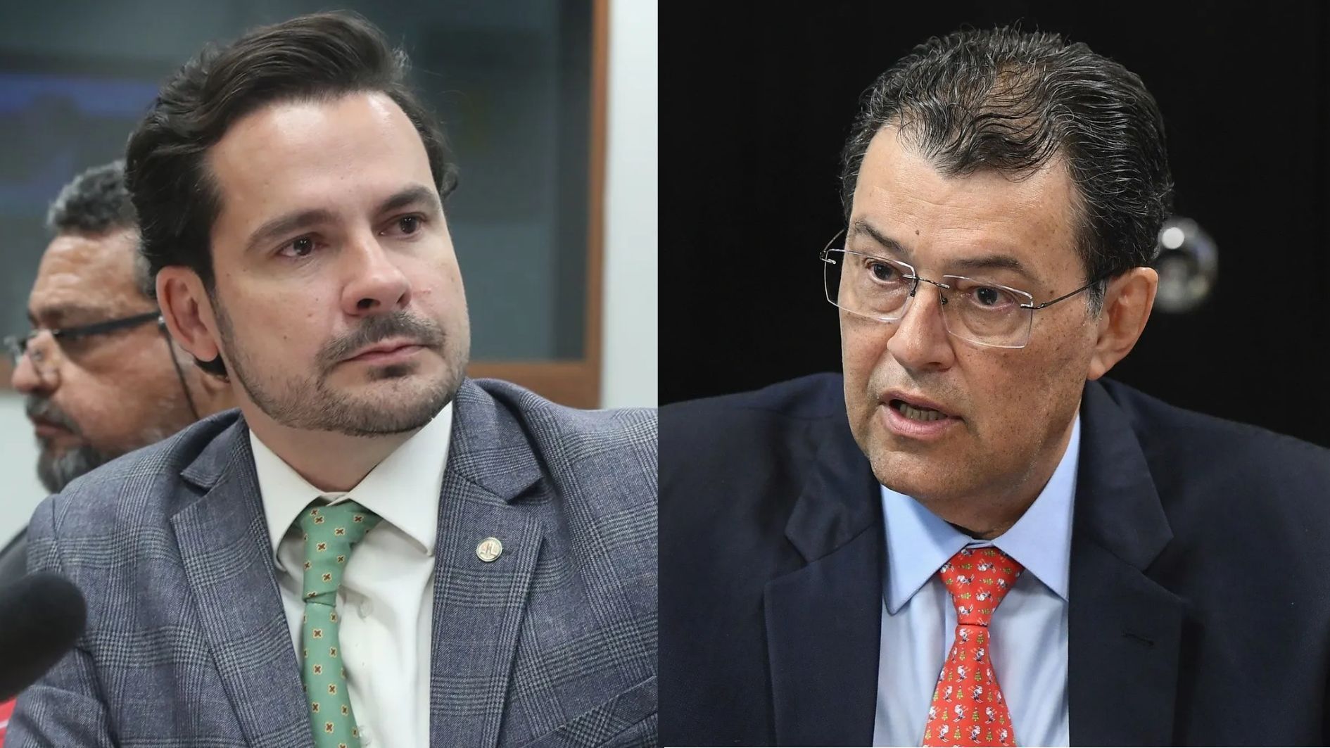 Alberto Neto e Eduardo Braga